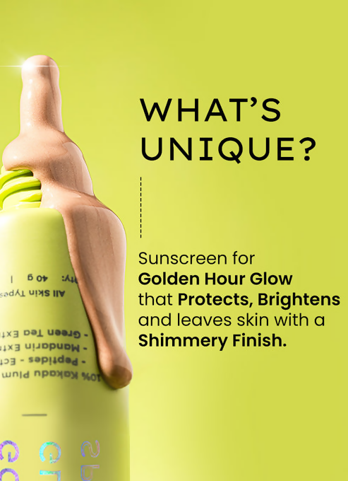Hyphen By Kriti Sanon Golden Hour Glow Screen Spf 50 Pa+++ | Swadesiicart