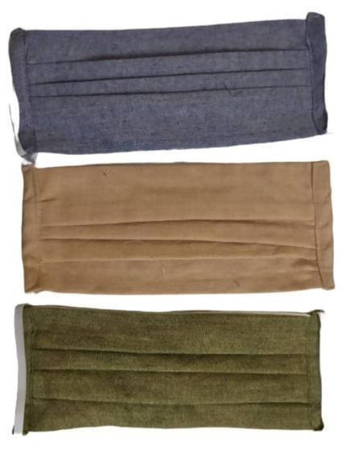 Pochampally Plain Cotton Face Mask | Swadesiicart