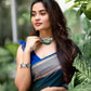 Kalini Geometric Woven Design Zari Banarasi Saree | Swadesiicart