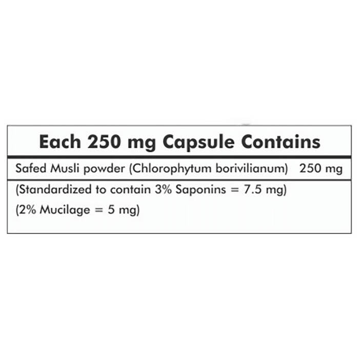 Naturz Ayurveda Musli Capsules | Swadesiicart