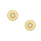 Women's Kundan Pearl earrings - Ruby Raang | Swadesiicart