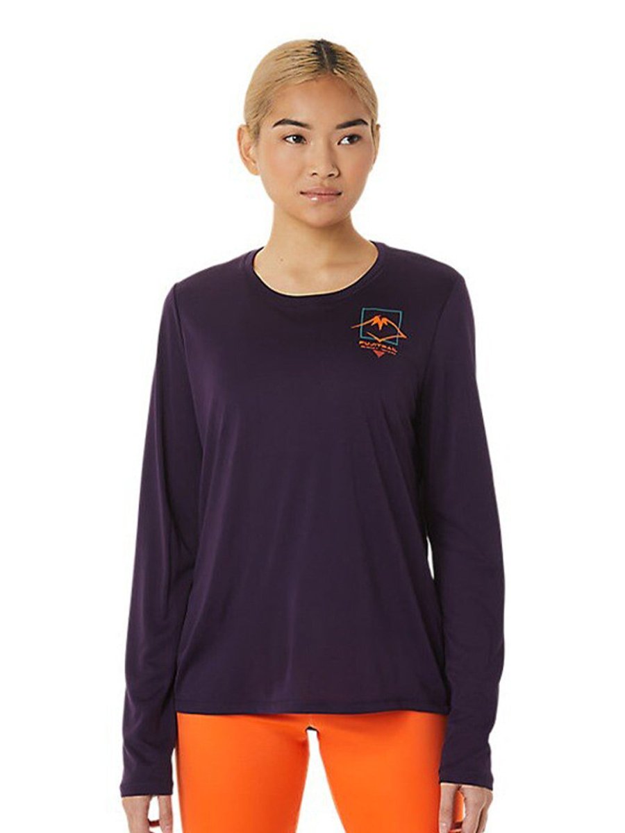 ASICS Fujitrail LS Logo Printed Round Neck T-Shirt | Swadesiicart