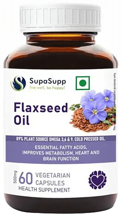 Sri Sri Tattva Flaxseed Oil Capsules | Swadesiicart