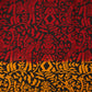 Shades Of Orange And Maroon Red Pure Munga Cotton Block Print Saree By Gayathri Reddy Designer Studio | Swadesiicart