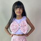 ArthLife Lavender And Pink Bow Co-Ord Set - Swadesiicart