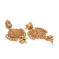 Shining Diva Gold-Toned Dome Shaped Jhumkas - Swadesiicart