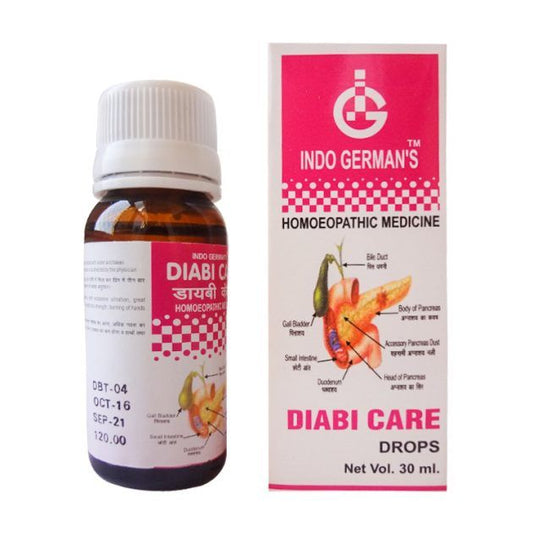 Indo German's Homeopathy Diabetic Care And Cure Drops | Swadesiicart