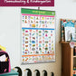 Jumbo Marathi Numbers and Alphabets Mulakshare Early Learning hanging Chart for Kids - Swadesiicart
