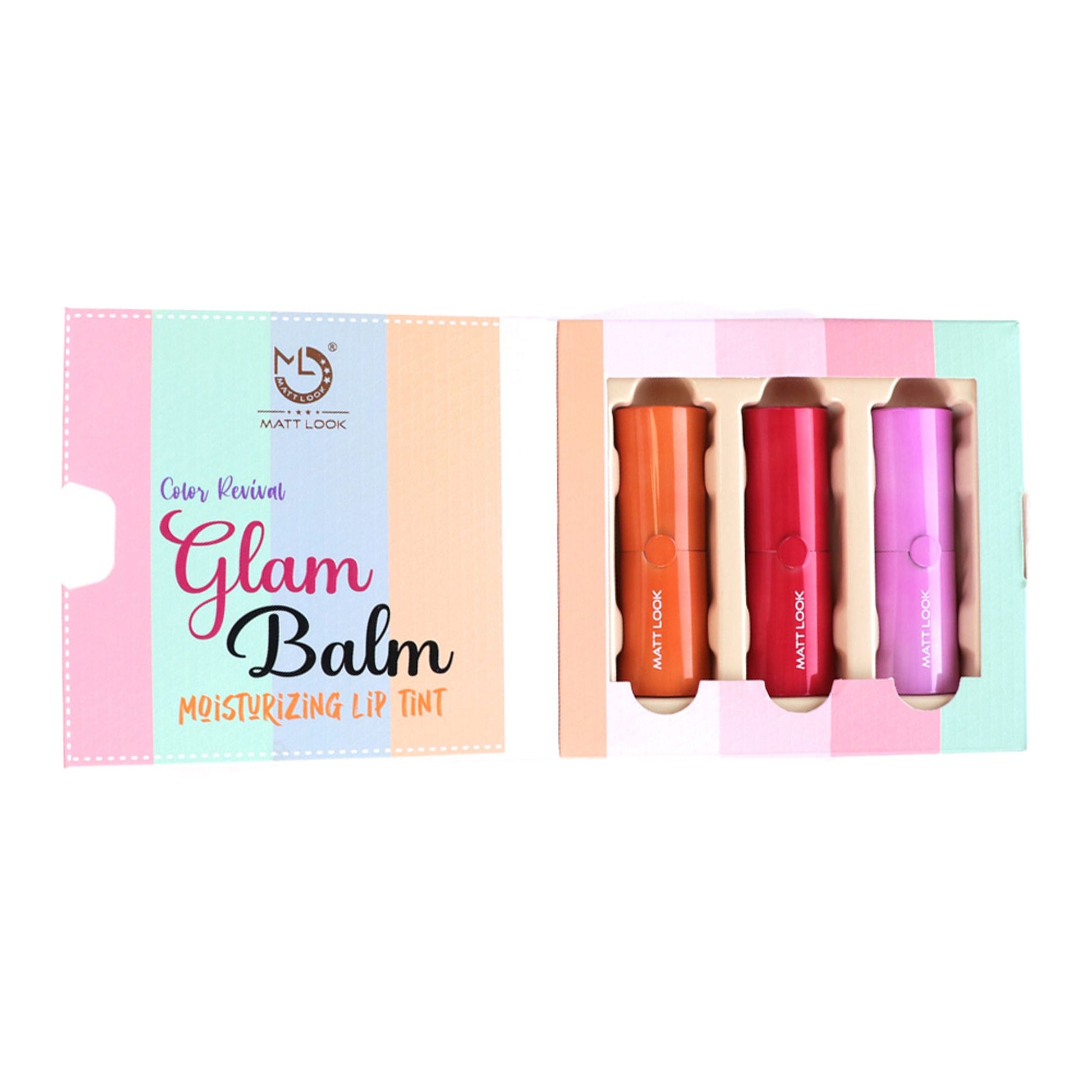 Matt Look Color Revival Glam Balm Moisturizing Lip Tint - Swadesiicart