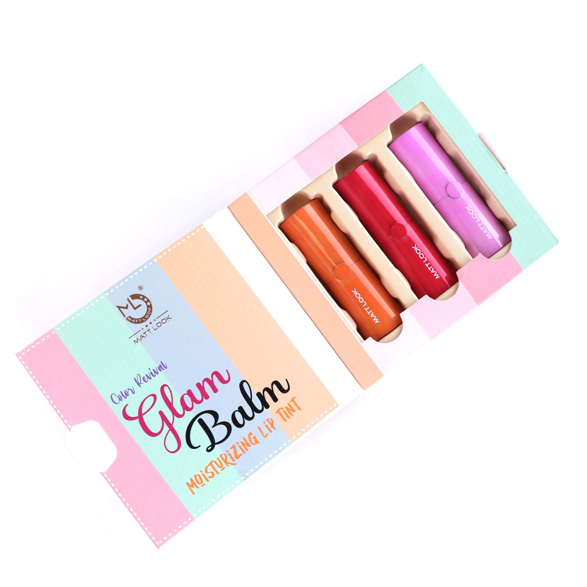 Matt Look Color Revival Glam Balm Moisturizing Lip Tint - Swadesiicart