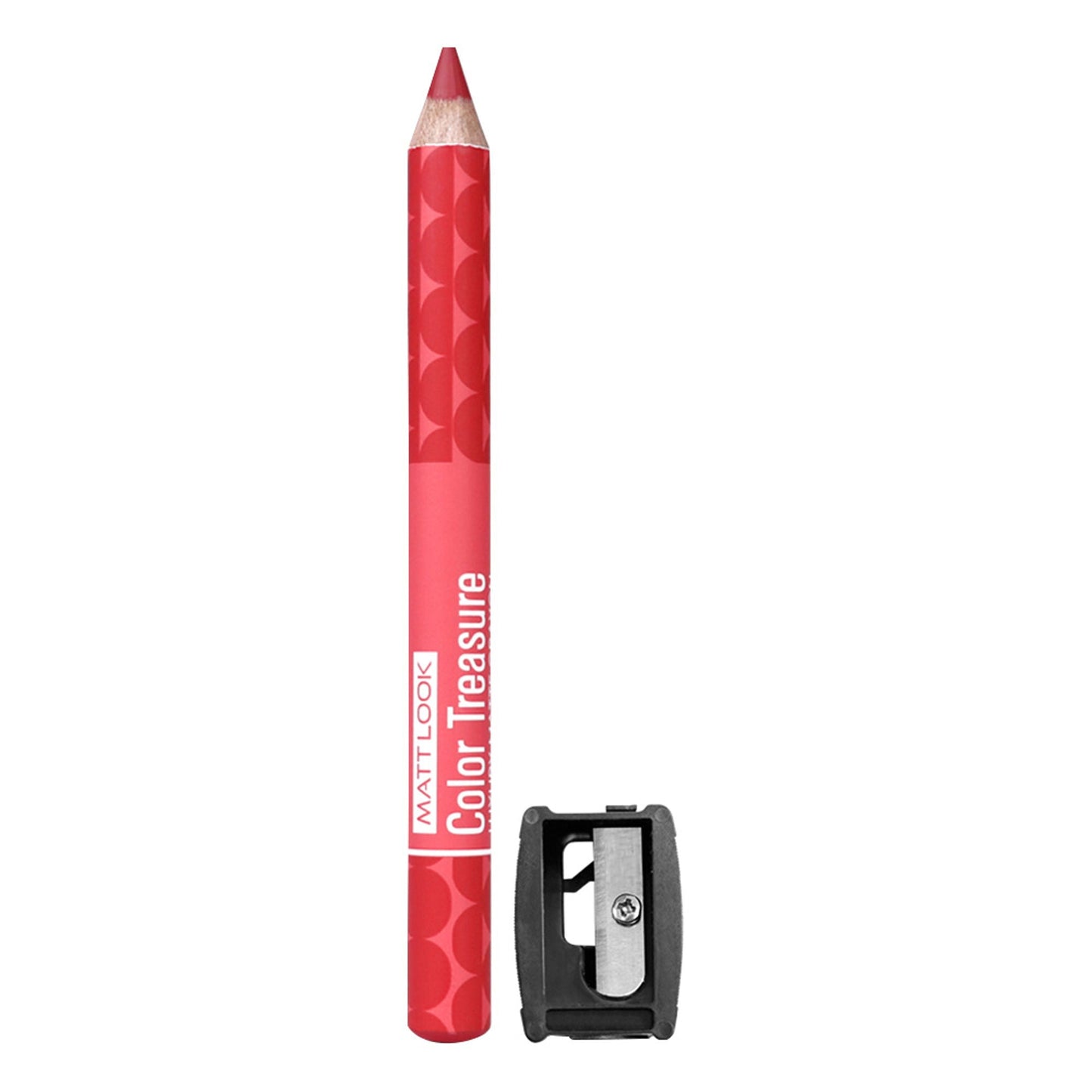 Matt Look Color Treasure Luxury Matte Lip Pencil Crayon - 10 Rose Ritual - Swadesiicart