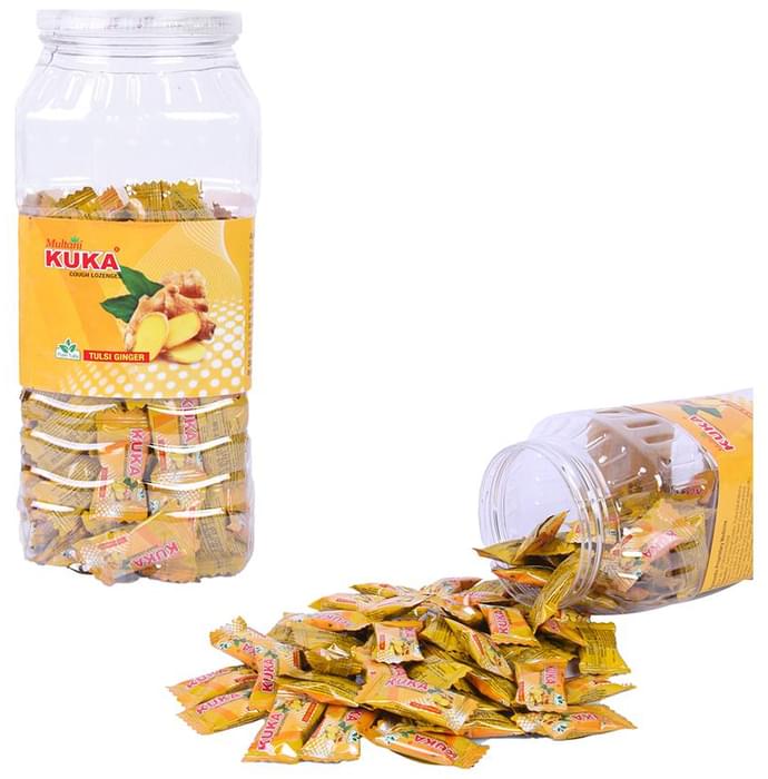 Multani Kuka Cough Lozenges Tulsi Ginger | Swadesiicart