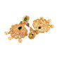 Saraf RS Jewellery Women Gold and Green Gold-Polished Jewellery Set - Swadesiicart