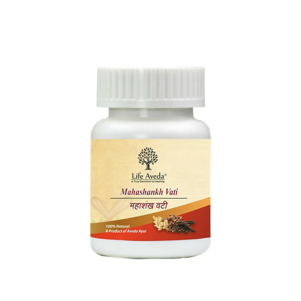 Life Aveda Mahashankh Vati Tablets - Aveda Ayur