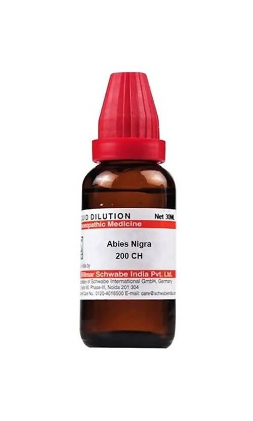 Dr. Willmar Schwabe India Abies Nigra Dilution | Swadesiicart