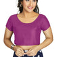 Aastha Fashion Women's Purple Art Silk Designer Festive Wear Readymade Blouse