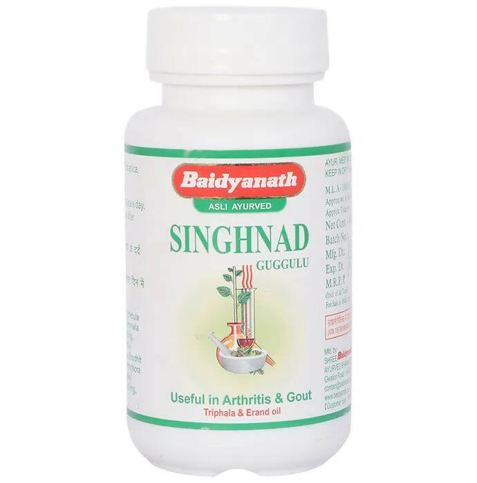 Baidyanath Jhansi Singhnad Guggulu - Swadesiicart
