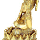 Umi Brass Lord Ganesha Sitting On Lotus - Swadesiicart