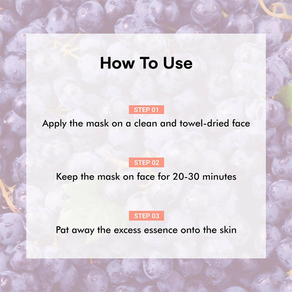 Tonymoly I'M Red Wine Mask Sheet - Korean Skincare - Swadesiicart