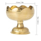 Spillbox Gold-Toned Brass Diya Pooja Essential | Swadesiicart