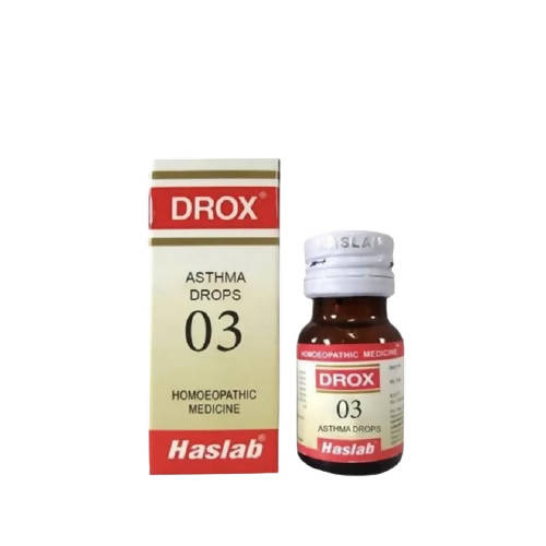 Haslab Homeopathy Drox 03 Asthma Drops | Swadesiicart