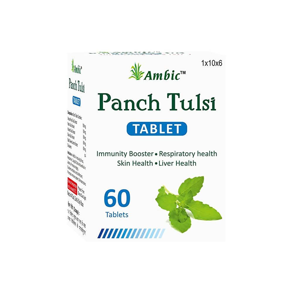 Ambic Panch Tulsi Tablets | Swadesiicart
