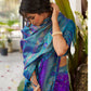 Shree Shyam Fashion Violet Soft Silk Saree