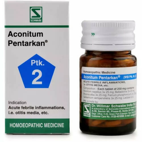 Dr. Willmar Schwabe India Aconitum Pentarkan