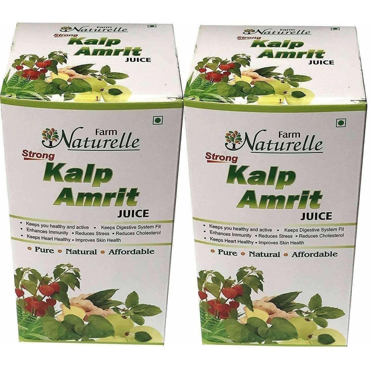 Farm Naturelle - Kalp Amrit Ras Juice Pack of 2 | Swadesiicart