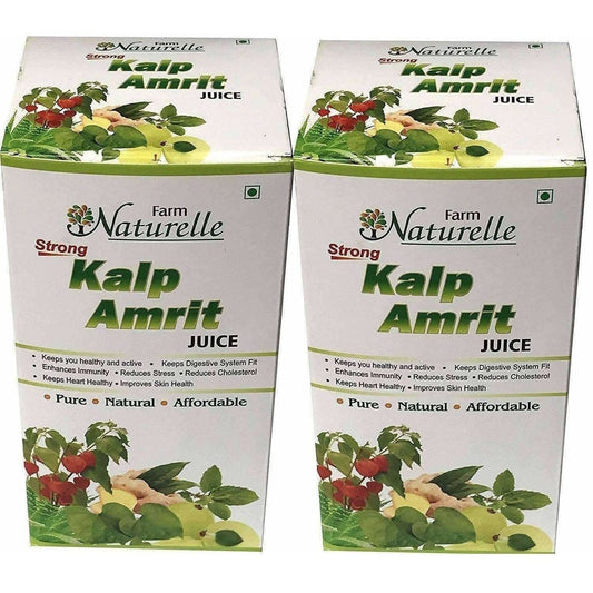 Farm Naturelle - Kalp Amrit Ras Juice Pack of 2 | Swadesiicart