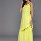 Ahalyaa Women's Traditional wear Kurta Set - Yellow | Swadesiicart