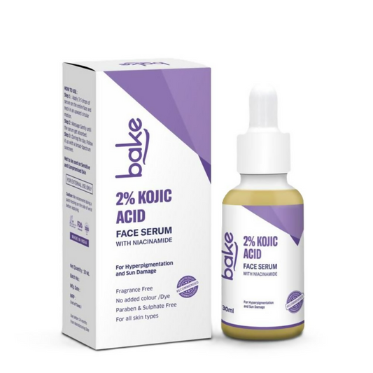 Bake 2% Kojic Acid Face Serum With Niacinamide | Swadesiicart