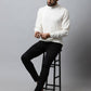 Even Apparels White Color Pure Cotton Men's Kurta With Side Placket (MMS135) | Swadesiicart