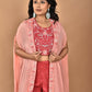 Morchari Women Hand Embroidery Crop Top-Rust - Swadesiicart