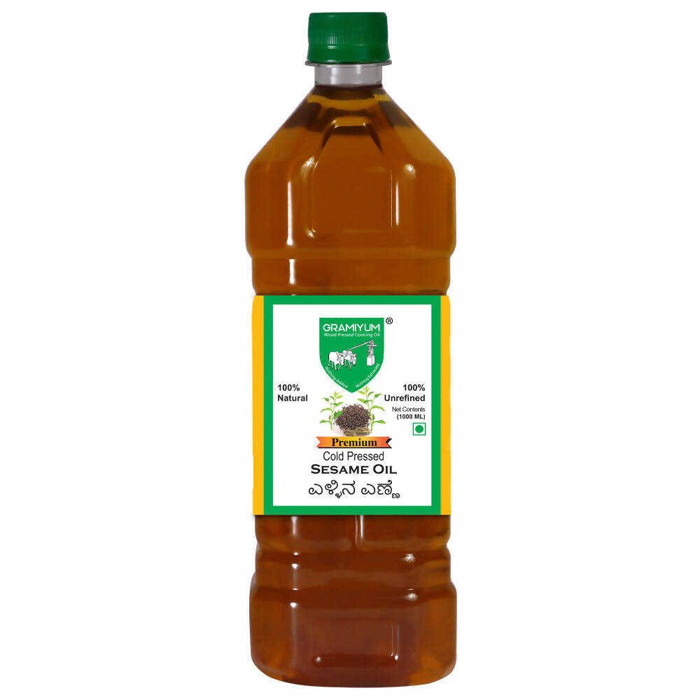 Gramiyum Sesame / Gingelly / Til Oil (Cold Pressed) - Gramiyum