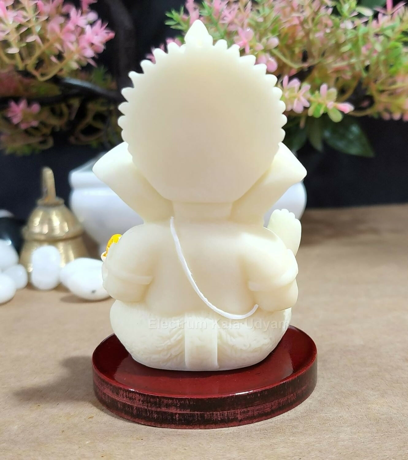 Electrum Kala Udyam Ganesha Idol - Swadesiicart