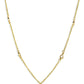 Women's Gold-Polished Chain - Ruby Raang | Swadesiicart