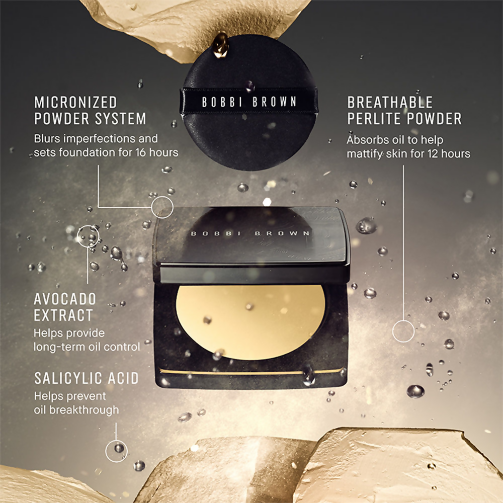 Bobbi Brown Sheer Finish Pressed Powder - Soft Sand | Swadesiicart