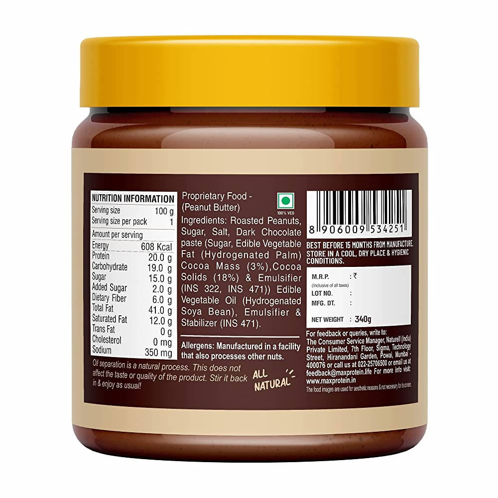 RiteBite Max Protein Choco Creamy Peanut Butter Spread - Swadesiicart