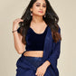Jyoti Fashion Women's Blue Two Tone Tapeta Silk Sequins Designer Lehenga Choli Set | Swadesiicart