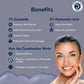 Dermistry Pure 1% Ceramide 2% Hyaluronic Acid Sensitive & Dry Skin Moisturizer Barrier Repair Serum - Swadesiicart