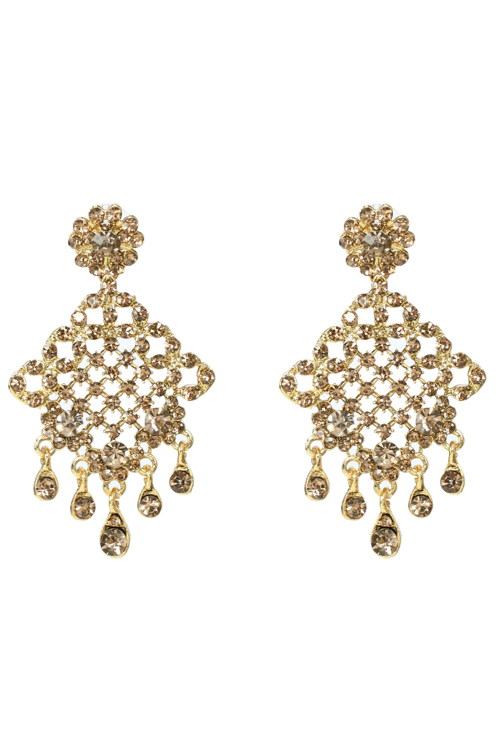 Mominos Fashion Johar Kamal Traditional Rajwadi Design Heavy Golden Color Choker Set | Swadesiicart