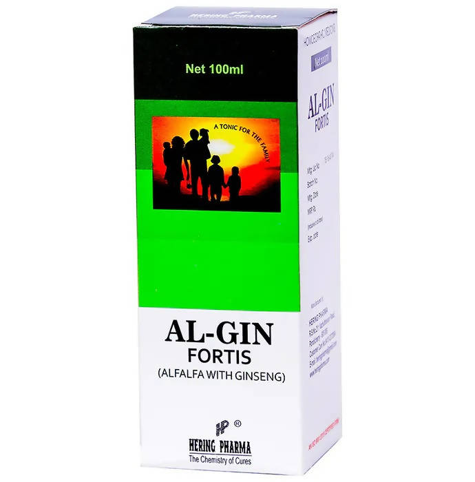 Hering Pharma Al-Gin Fortis (Alfalfa with Ginseng) Tonic | Swadesiicart
