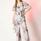 Myshka Women's Multi Printed Top With Trousers - Swadesiicart
