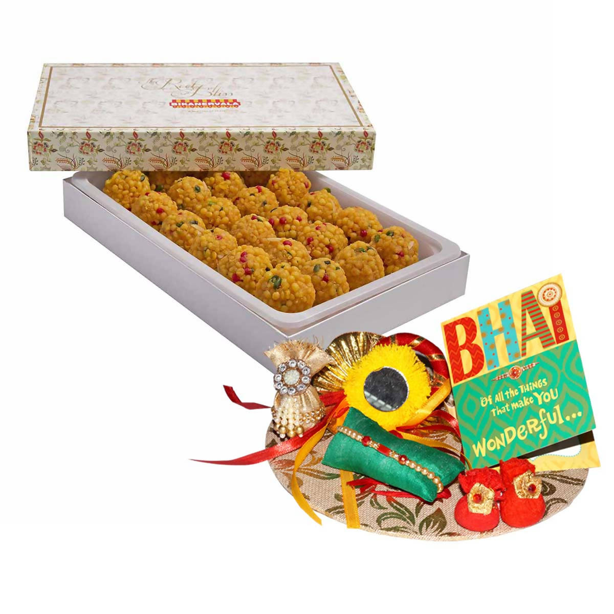 Bikanervala Laddu Bikaneri Rakhi Gift | Swadesiicart