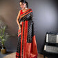 Joban Fashion Red Butti Banarasi Silk Sarees | Swadesiicart