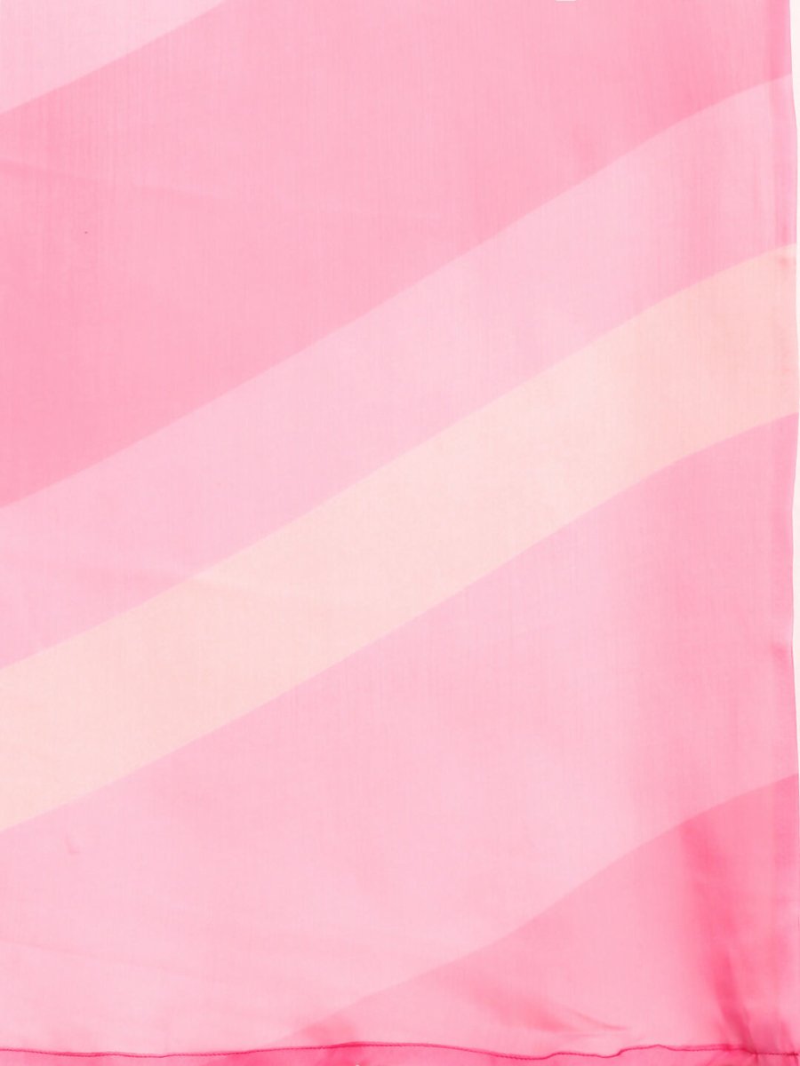 Ahalyaa Women's Traditional Semi Stitch Saree - Pink | Swadesiicart