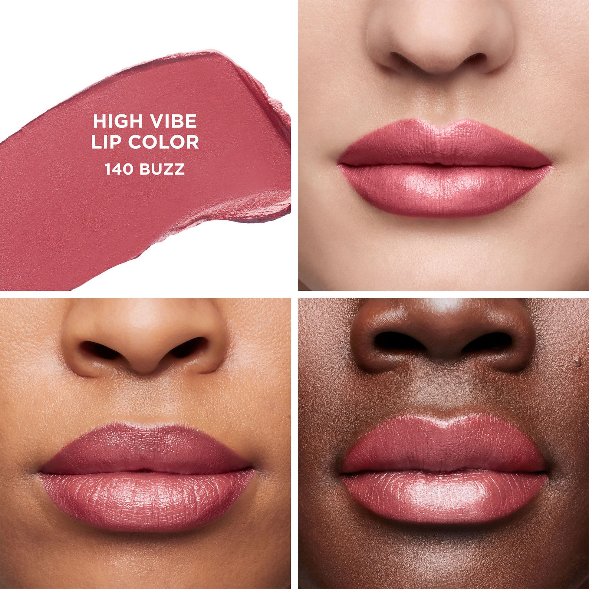 Laura Mercier High Vibe Lip Color - 140 Buzz - Swadesiicart