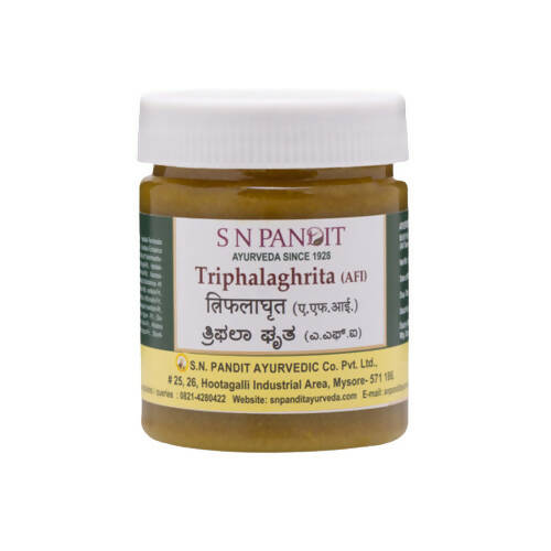 S N Pandit Ayurveda Triphalaghrita - S N Pandit Ayurvedic