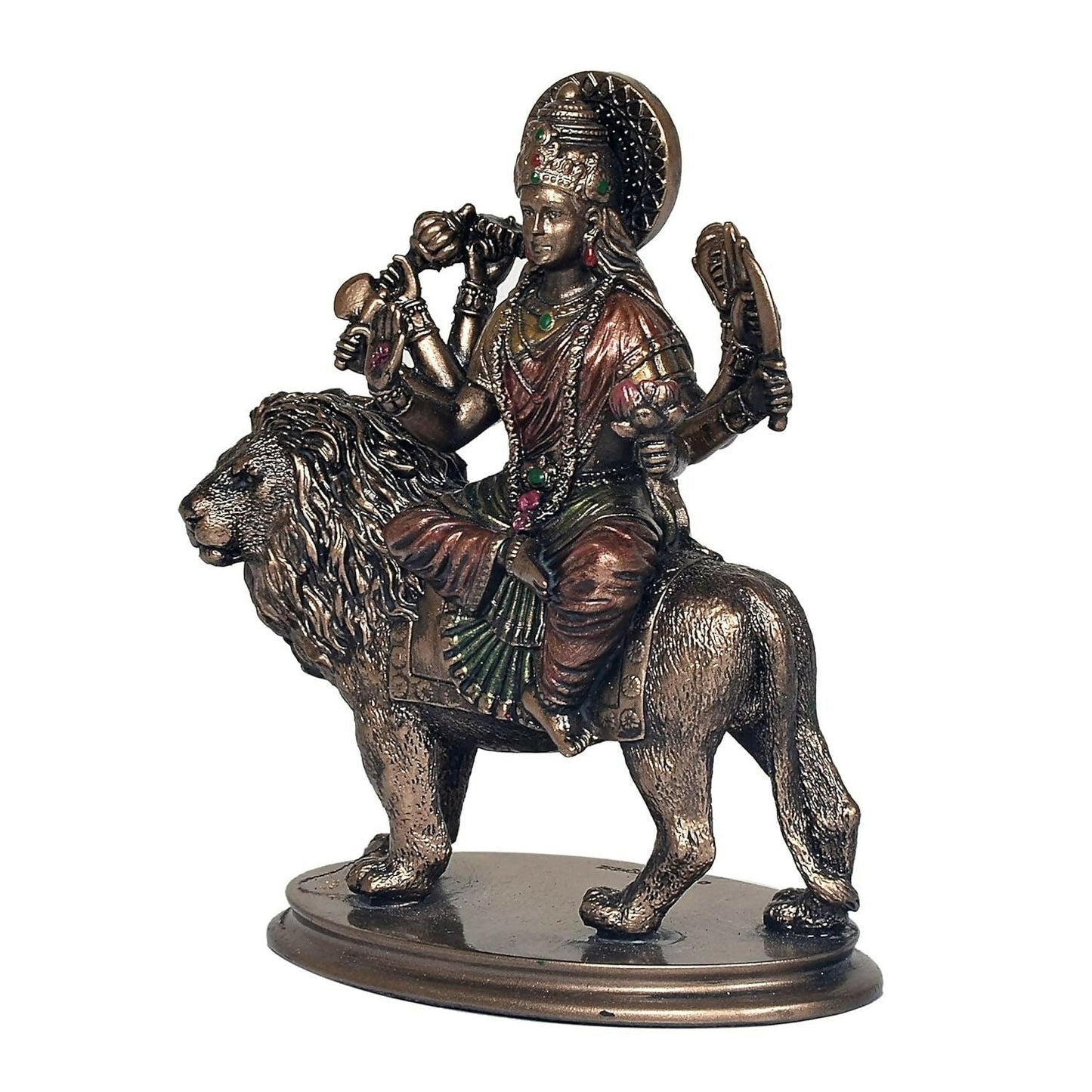 Umi Cold Cast Resin Maa Durga Idol - Swadesiicart
